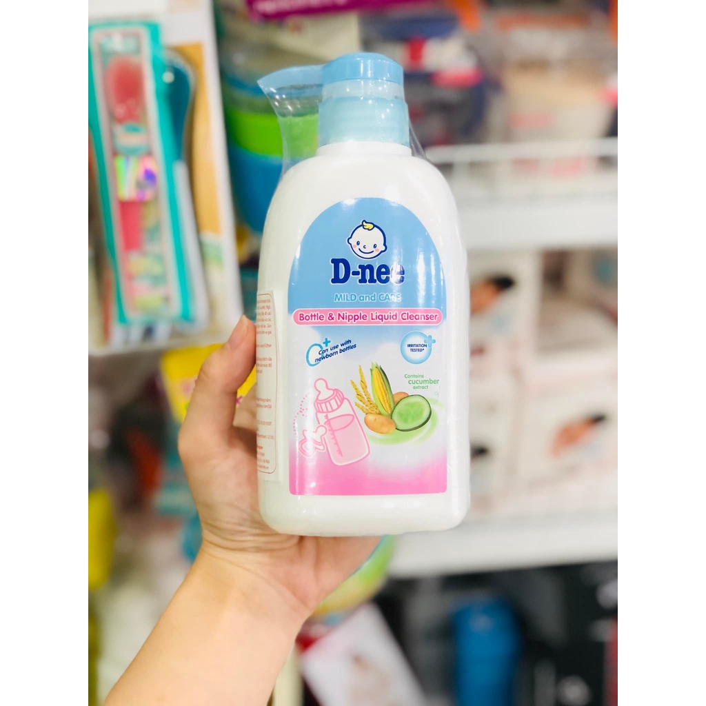 Nước rửa bình sữa dnee ( chai 500ml - túi 550ml ) chính hãng có tem Đại Thịnh nhập khẩu