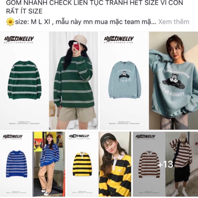 [order 7-10day ] ÁO NỈ