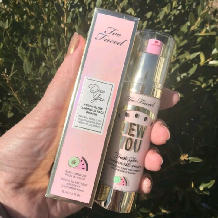 Kem lót căng bóng ánh nhũ Too Faced Dew You Luminous Face Primer 39ml | BigBuy360 - bigbuy360.vn