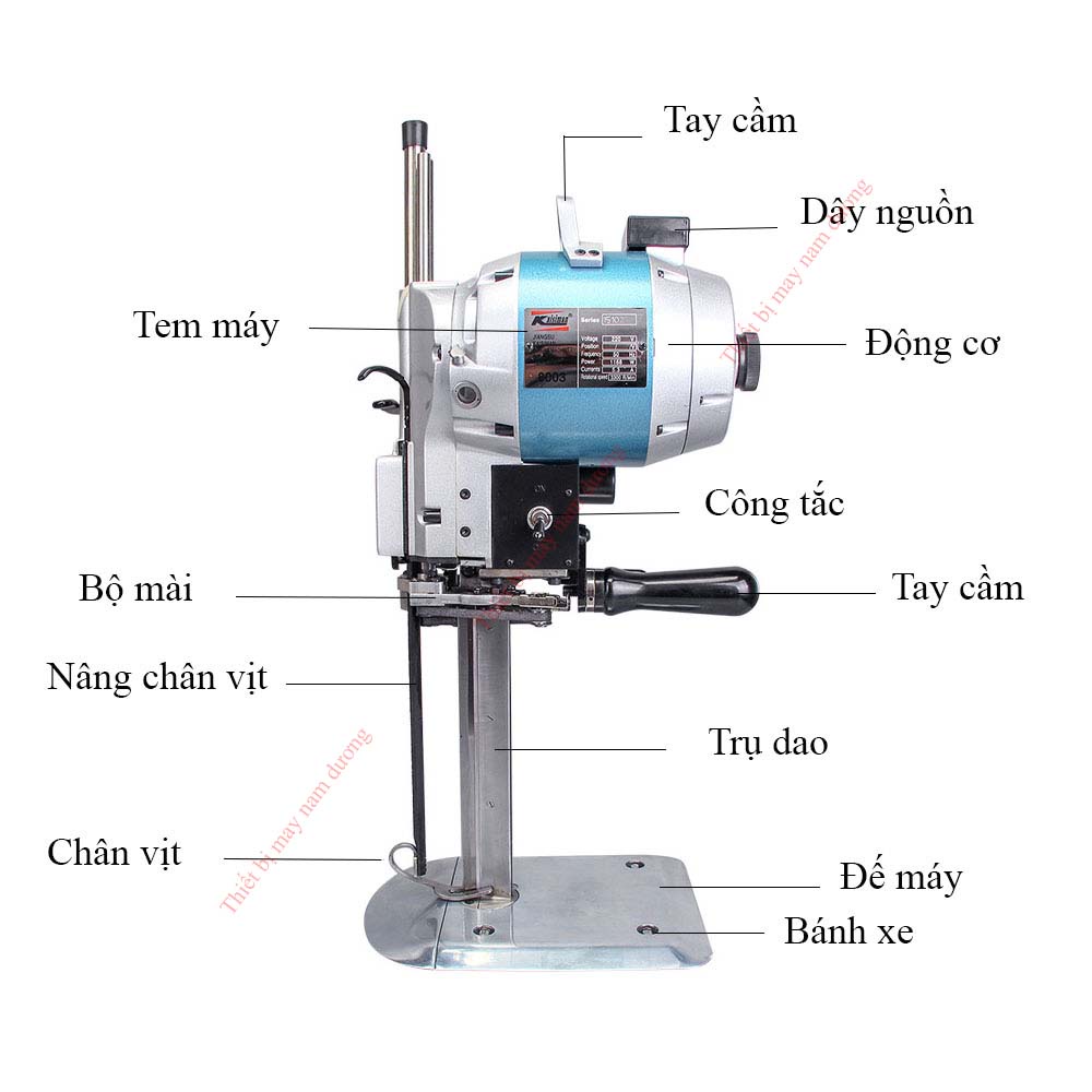Máy Cắt Vải Đứng &gt; Cầm Tay KASIMAN 8 Inch 1100W  &gt; may cắt vải công nghiệp