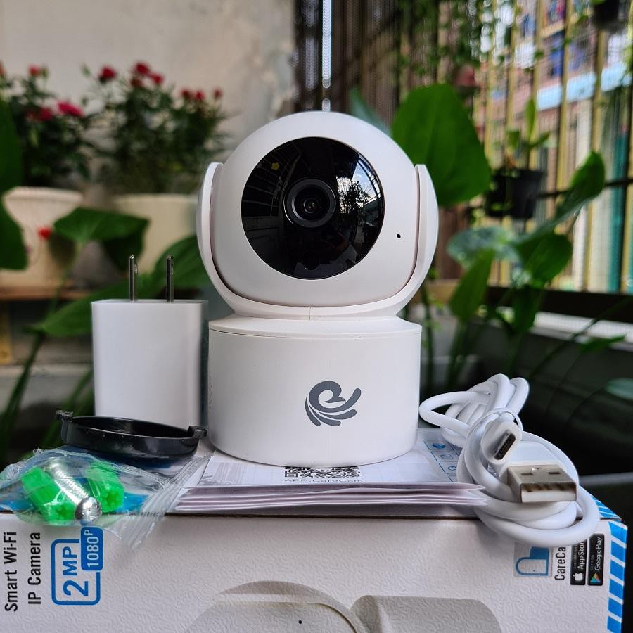 Camera Ip Wifi CareCam YH200 Độ Phân Giải 2.0Mpx - Xoay Theo Chuyển Động - Phần mềm carecam