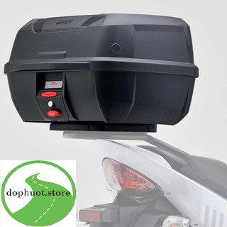 Thùng sau Givi E43 + bộ đế
