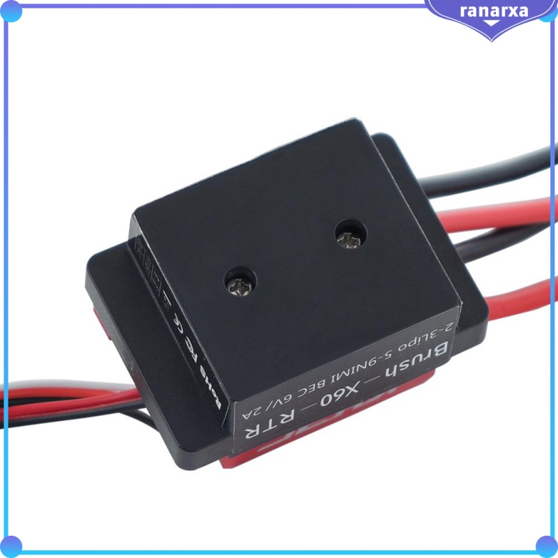 Bộ Điều Khiển Tốc Độ Động Cơ Chổi Than Esc 60a Chuyên Dụng Cho Xe Tải / Thuyền Điều Khiển Từ Xa 1 / 10 | BigBuy360 - bigbuy360.vn