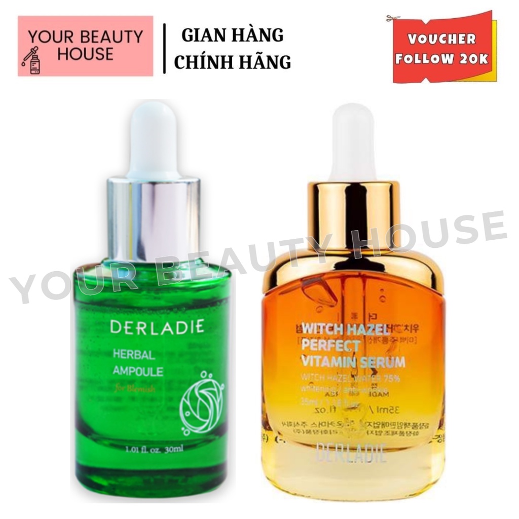 [Derladie] Serum Hỗ Trợ Giảm Mụn, Mờ Thâm Hàn Quốc