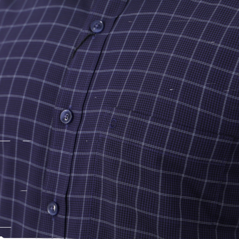 Áo sơ mi dài tay nam Owen Bamboo Slim Fit Xanh caro - AS20887DT