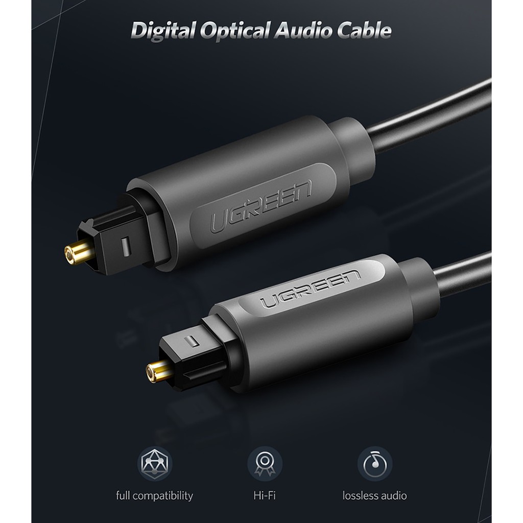 Cáp Audio Cổng Quang (Optical) Cao Cấp UGREEN AV122