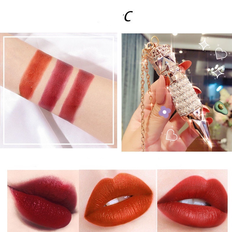 Son Lì Ba Màu Chống Thấm Nước Thương Hiệu Dakifen