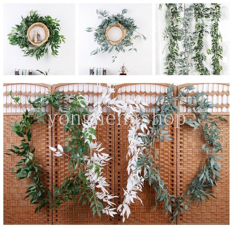 Dây Lá Liễu Nhân Tạo Bằng Nhựa Dùng Trang Trí Nhà Cửa / Tiệc Cưới