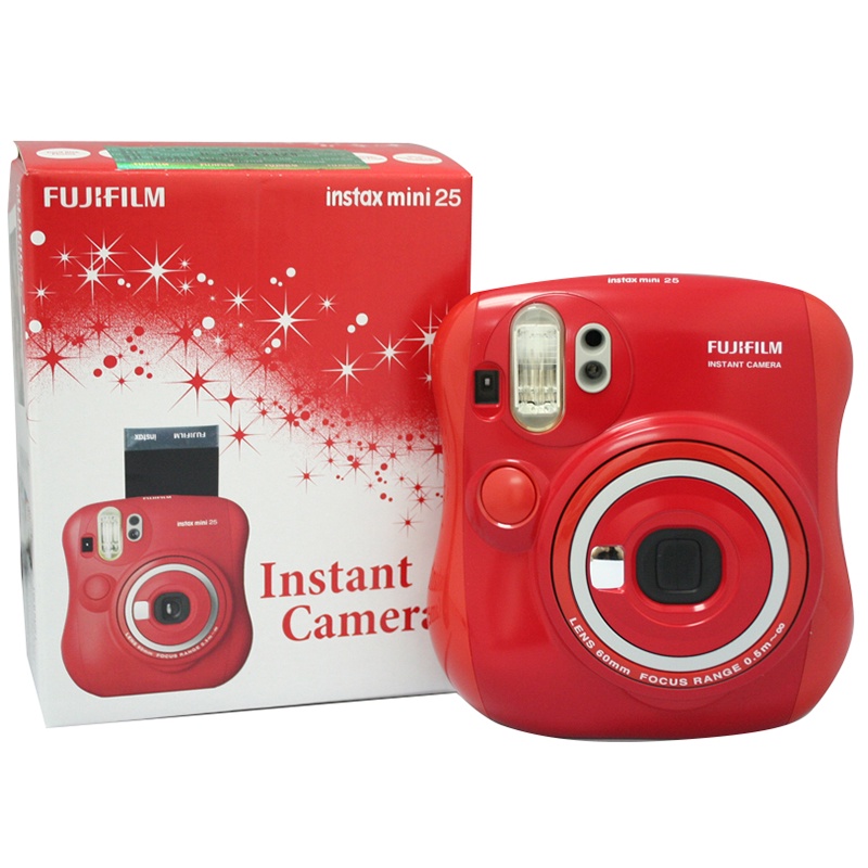 Máy chụp ảnh lấy liền Fujifilm Instax Mini 25, bảo hành 12 tháng toàn quốc