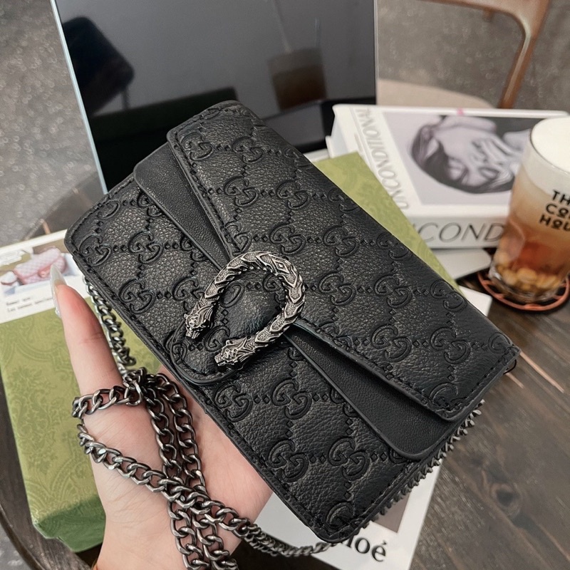 Túi Xách Nữ Đầu Rồng, Túi Nữ Đeo Chéo Gc Size 18Cm
