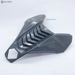 Ốp mặt nạ Airblade 2016 - 2019 sơn carbon
