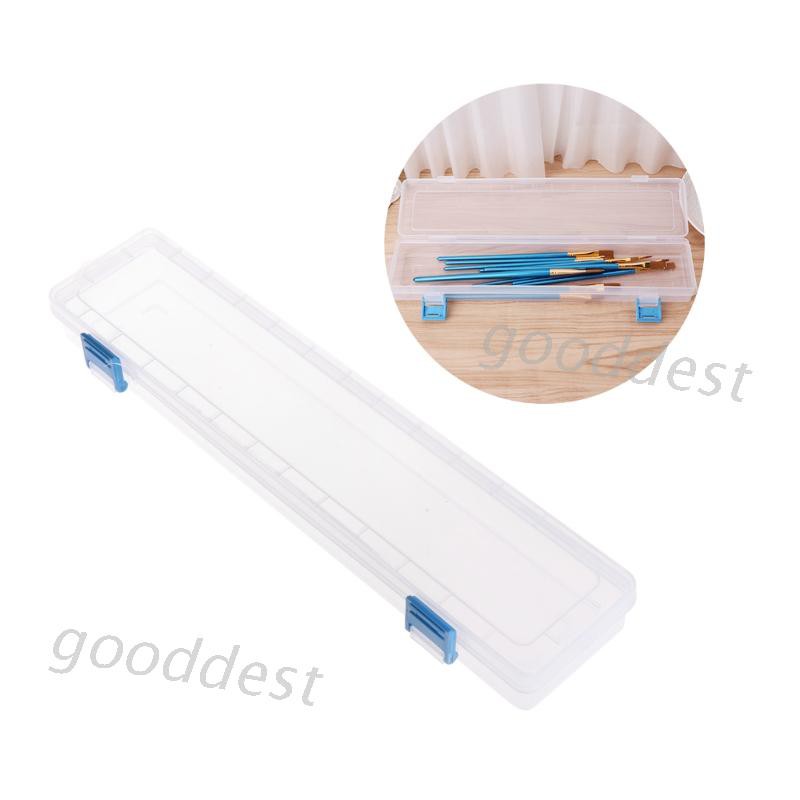 Hộp đựng cọ vẽ tranh trong suốt tiện dụng
