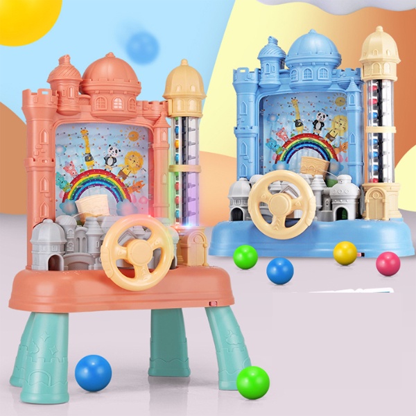 Máy Bắn Bóng 40 Bóng Kèm Pin Sạc Điện và Vô Lăng Điều Khiển Dễ Dàng Được Bé Yêu Thích