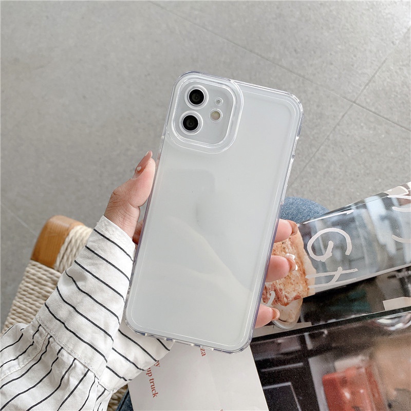 Ốp lưng iphone viền trong cạnh vuông bảo vệ cam 6/6s/6plus/6splus/7plus/8plus/x/xsmax/11/11promax/12/12pro/12promax/13