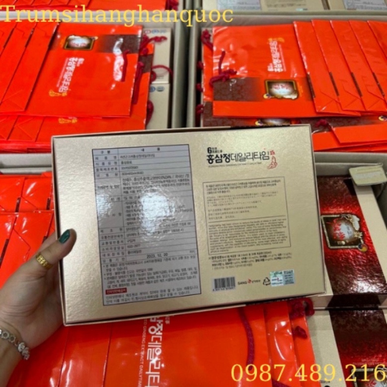 Nước Hồng Sâm Nguyên Chất SangA Hàn Quốc [ Hàng Mới Về ]