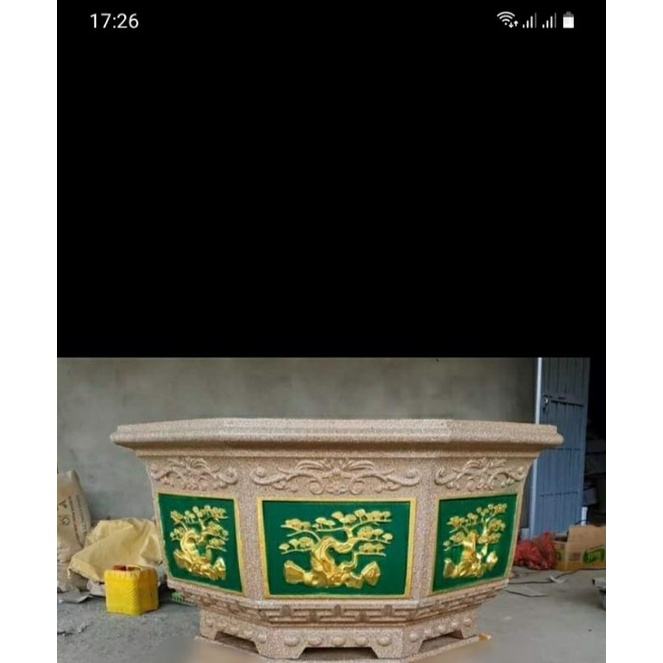Khuôn đúc chậu cảnh nhựa ABS 8c rộng 100 cao 52 cm