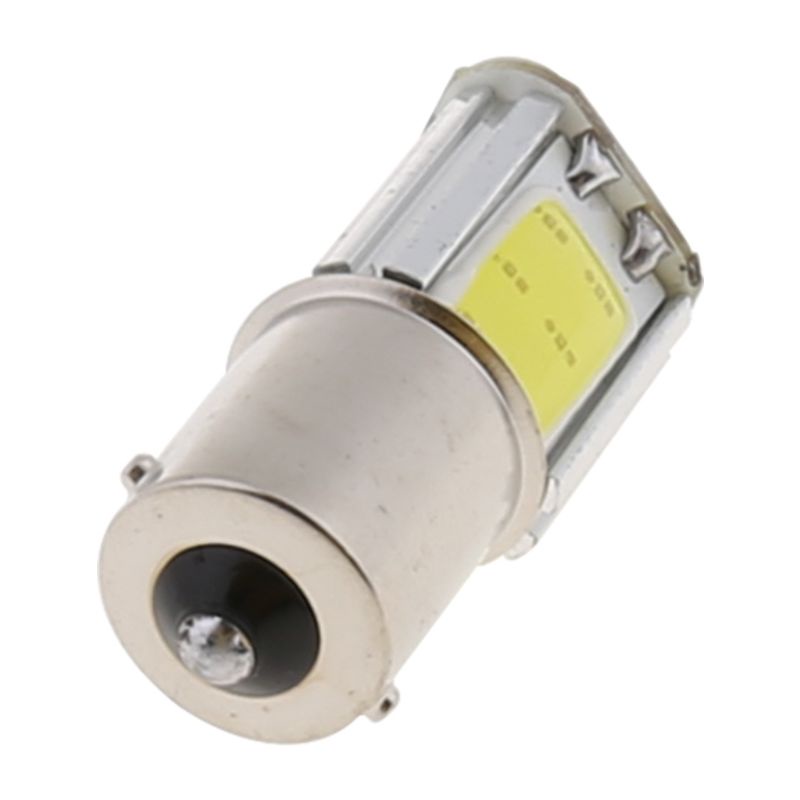 Đèn LED Tín Hiệu Xi Nhan Màu Trắng 1156 G18 Ba15s 4 COB 12V Mới Cho Xe Hơi