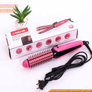 Lược điện uốn tóc Nova 3 in 1