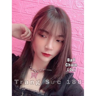 Ball Chain Kèm Mặt Bướm 5Ly 8Ly 10Ly