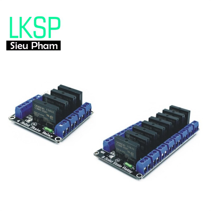 Modul Relay Thể Rắn Solid State  4-8 Kênh