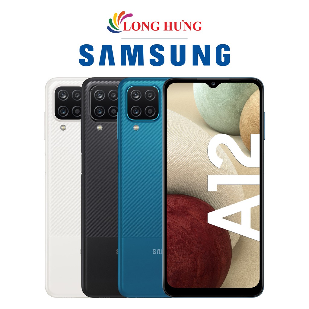 [Mã ELMALL1TR giảm 5% đơn 3TR] Điện thoại Samsung Galaxy A12 (4GB/128GB) - Hàng chính hãng | BigBuy360 - bigbuy360.vn