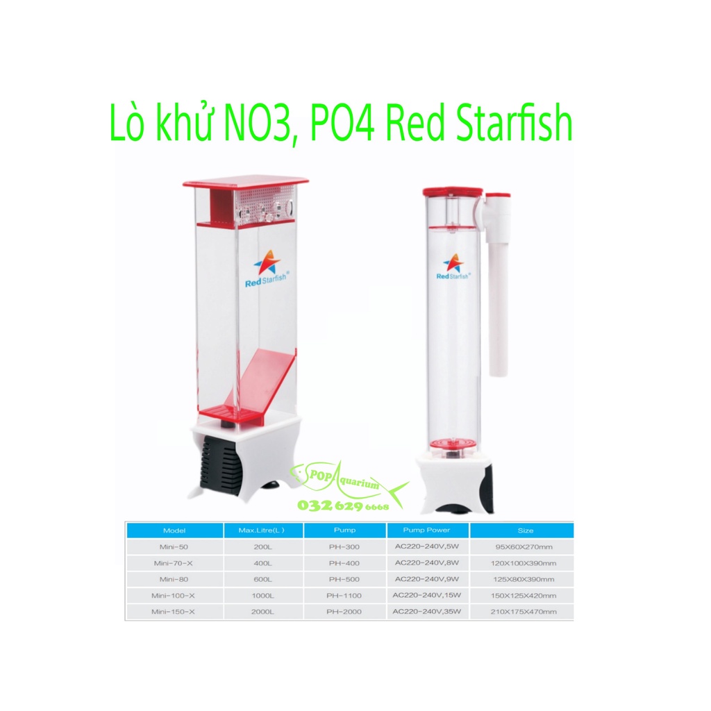 Lò khử Red Starfish
