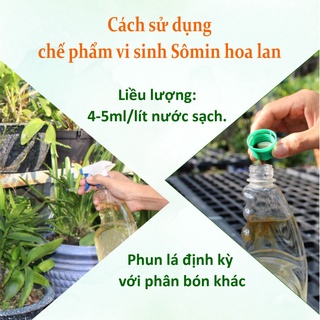 Chế phẩm vi sinh Sômin hoa lan 100ml