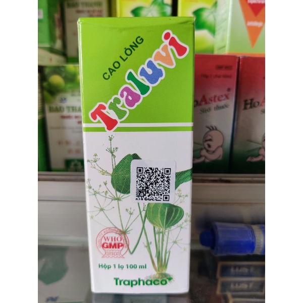 siro cao lỏng traluvi chai 100ml phòng ra mồ hôi trộm