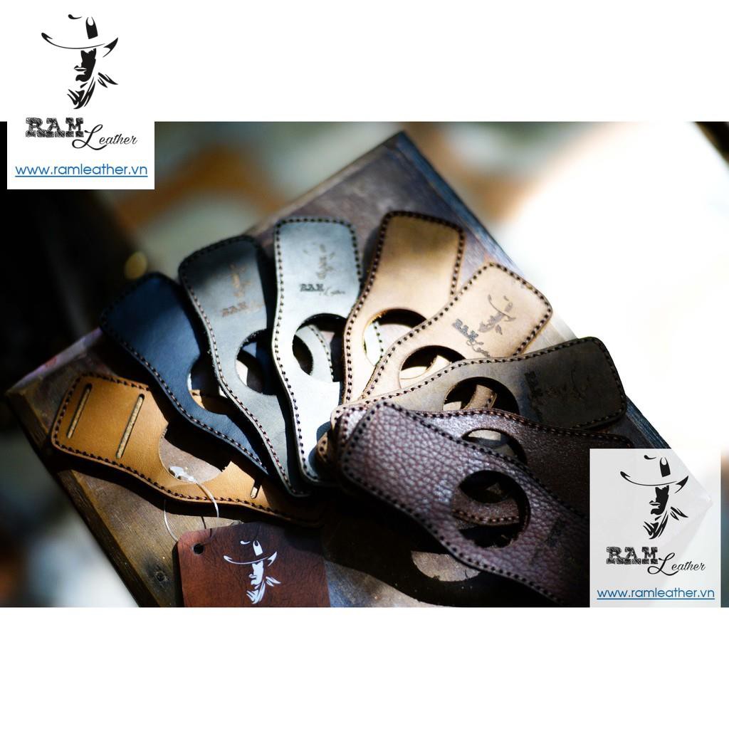 Tấm Lót Bundstrap Da Bò Thật Bền Đẹp Ram B2 Nâu Hạt-Chính Hãng RAM