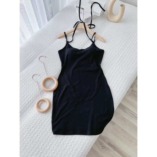 đầm body dây lưng ( len tăm ) - CarotShop