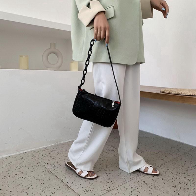 Túi Xách Nữ Vân Da Cá Sấu Thời Trang