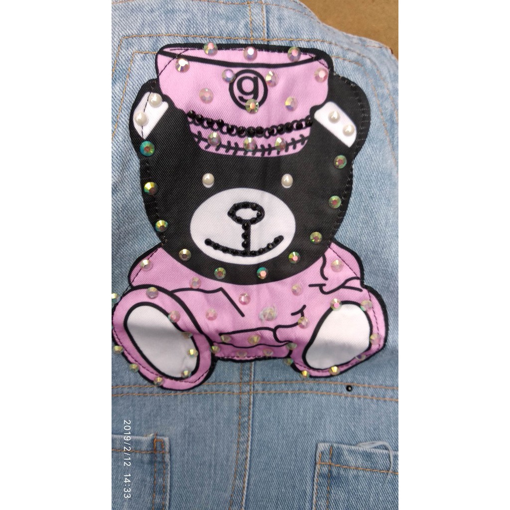 Set yếm bò bé gái