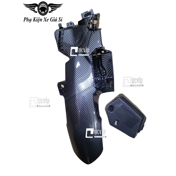 Bộ Dè Chắn Bùn 3 Món Carbon Vario 2015 - 2021, AirBlade 2016 - 2022 K2 MS4878