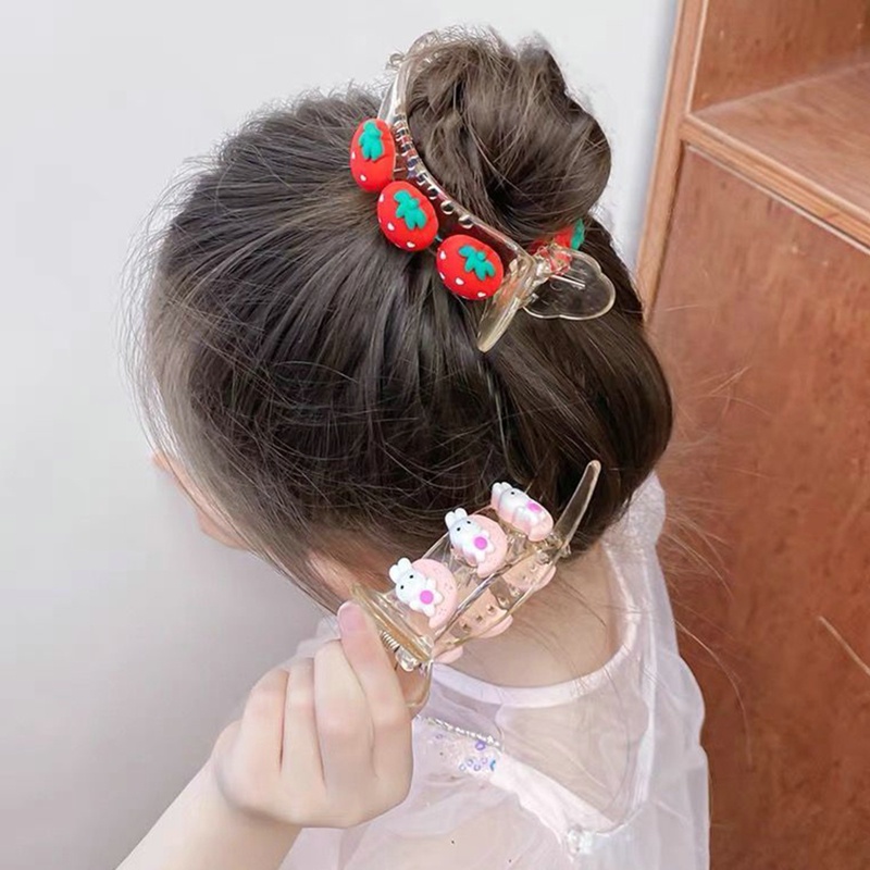 Kẹp Tóc Đính Nơ Hoa Dễ Thương Cho Bé Gái timetunnel