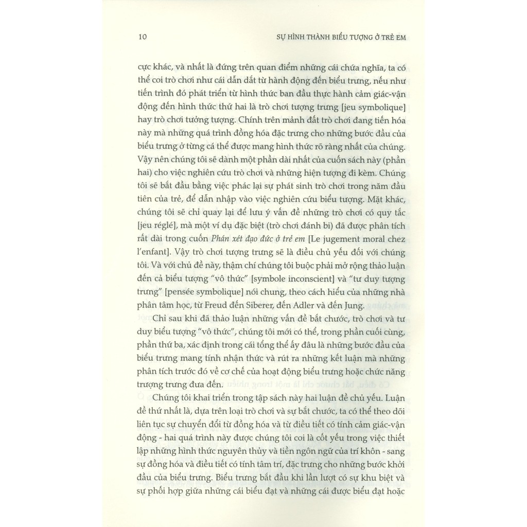 Sách - Sự Hình Thành Biểu Tượng Ở Trẻ Em - Bắt Chước, Trò Chơi Và Giấc Mơ, Hình Ảnh Và Biểu Tượng | BigBuy360 - bigbuy360.vn