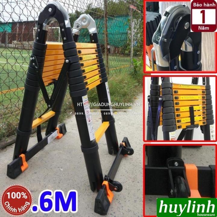 Thang nhôm rút đôi chữ A Sumika SKS560D - 5.6 mét