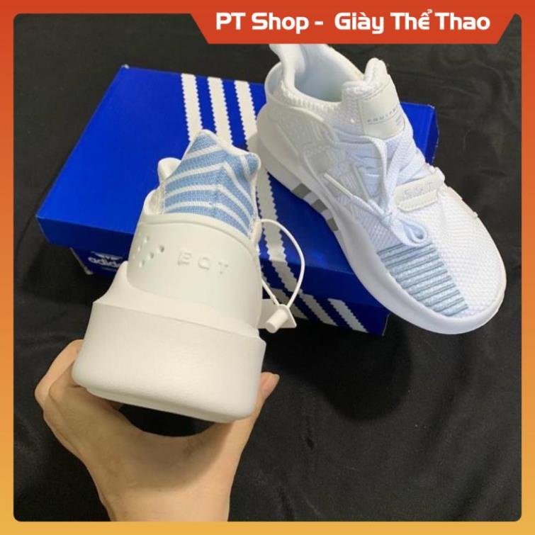 PT Shop Freeship+ Hàng Xịn] Giày thể thao eqt trắng xanh cao cấp, Giày nam nữ Full box bill , Giày Sneaker