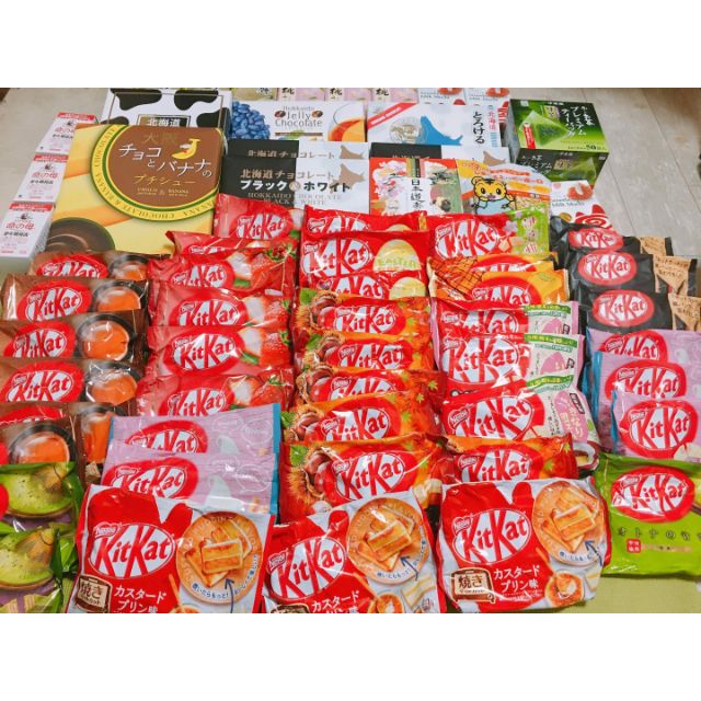 KitKat Nhật gói các vị