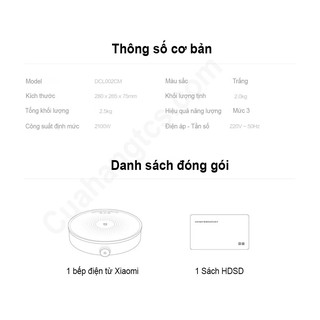 Bếp điện từ Xiaomi Mijia