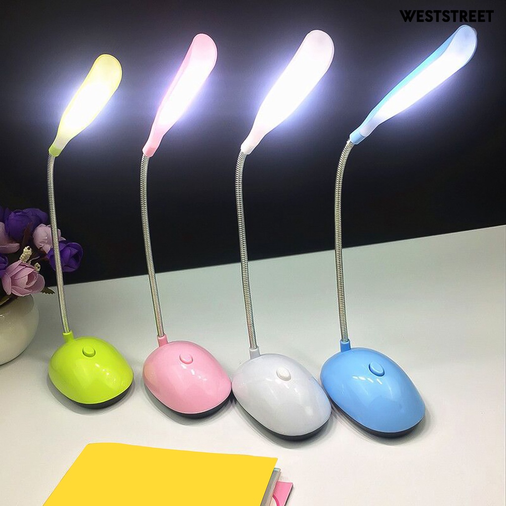 Đèn LED Đọc Sách Để Bàn Mini Sạc USB Có Thể Gập Gọn Dành Cho Học Sinh