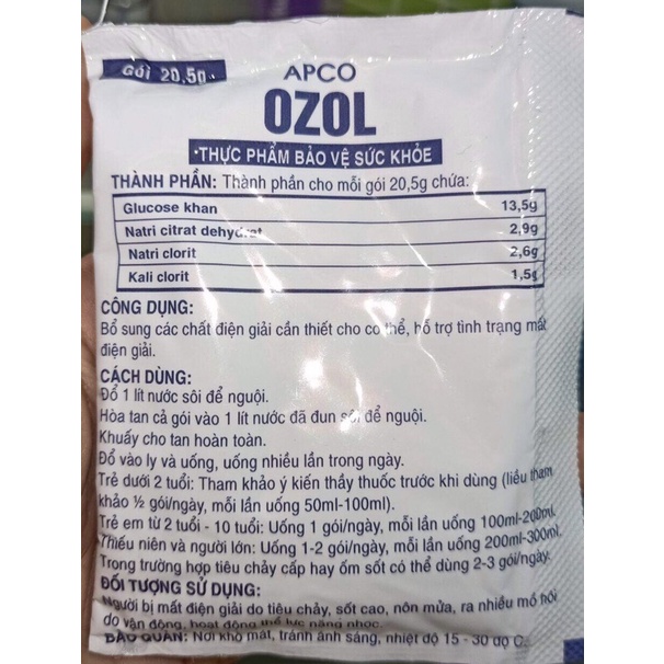 ORESOL-BÙ NƯỚC VÀ BỔ SUNG VITAMIN