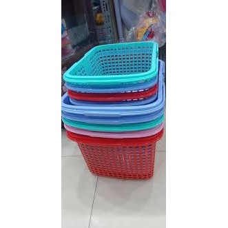 Giỏ Nhựa Đựng Đồ Đi Sinh Cỡ Đại Duy Tân Cho Mẹ, Làn Chứa Đồ Sơ Sinh Cho Bé
