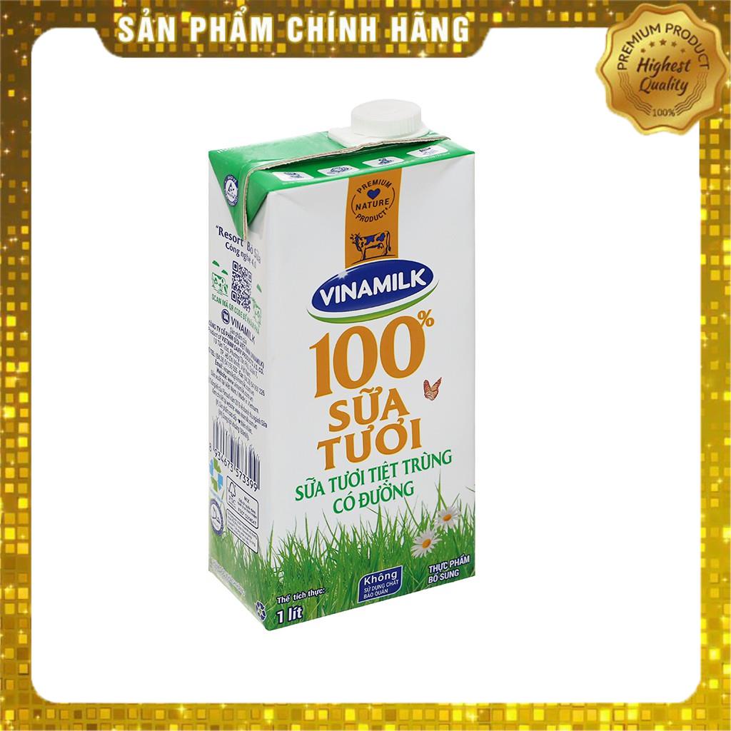 Sữa tươi tiệt trùng Vinamilk hộp 1 lít