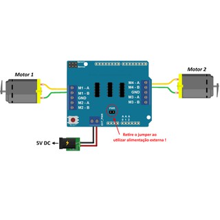 Motor Driver Shield L293D  _M006