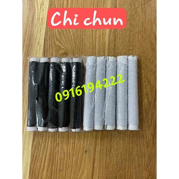 Set 5 cuộn chỉ chun (thun) loại đẹp