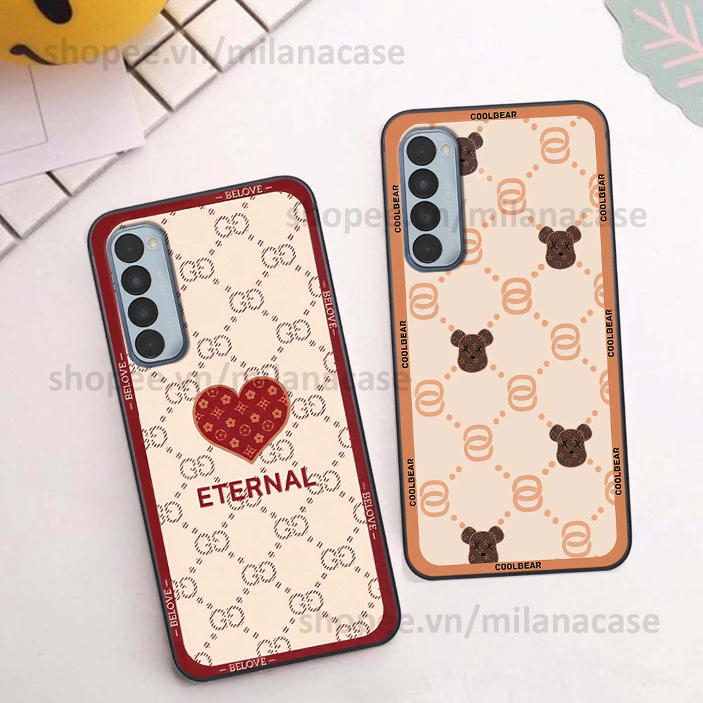 Ốp Oppo Reno4 / Reno4 Pro / Reno 4 hình trái tim be love tình yêu siêu đẹp, cá tính, thời trang