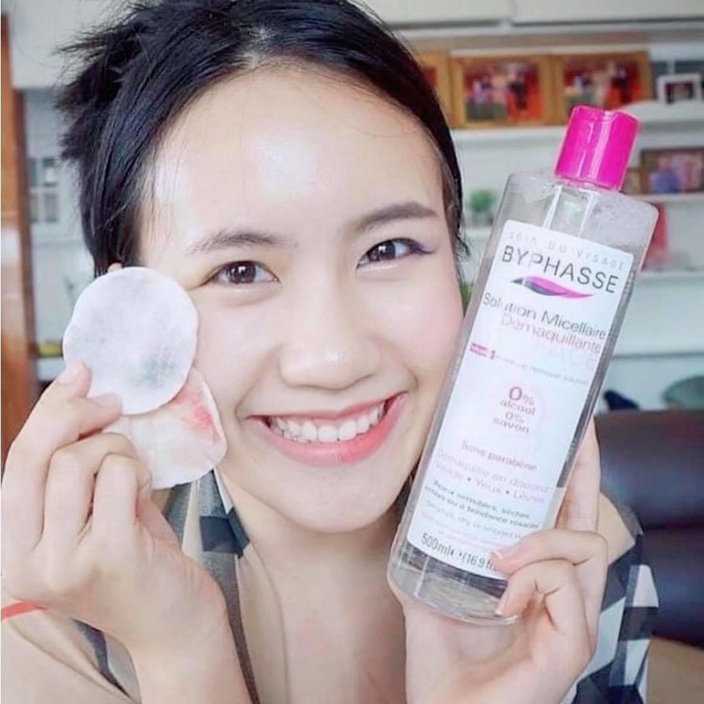 Nước tẩy trang BYPHASSE Solution Micellaire Face