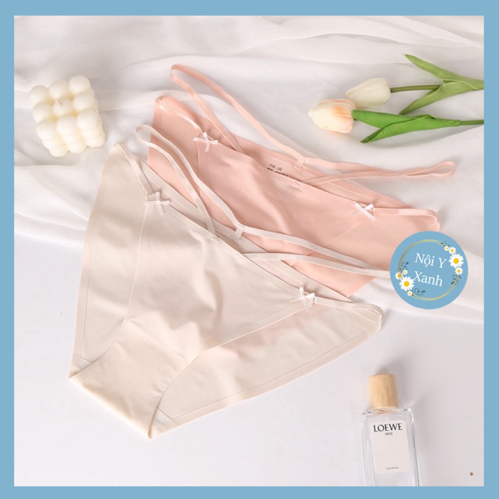 Quần Lót Nữ Đúc Su Dây Chéo Sexy Cao Cấp Dây 3137 Nội Y Xanh chất thoáng mát cao cấp