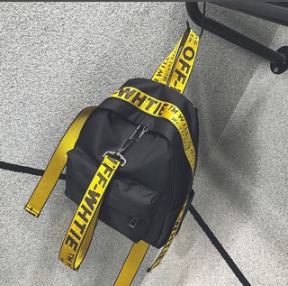 Balo mini OFF-WHITE chữ nhật- 180k 
