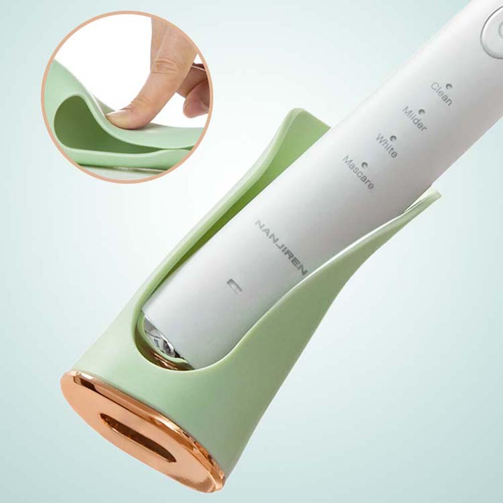 Giá Đỡ Bàn Chải Đánh Răng Điện Dán Tường Tiết Kiệm Không Gian Có Thể Tháo Rời